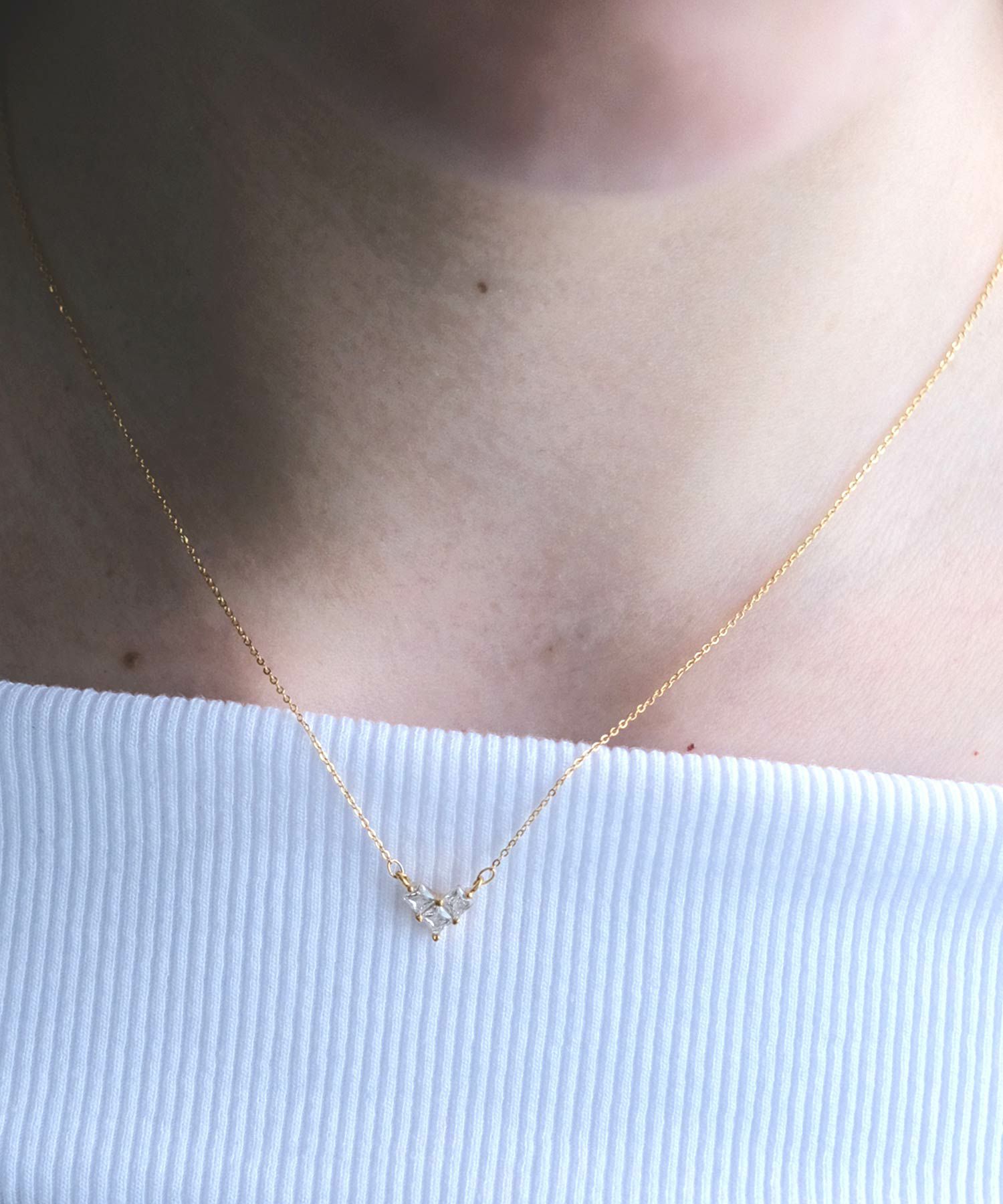 ストーンハートプチペンダント【MUK】