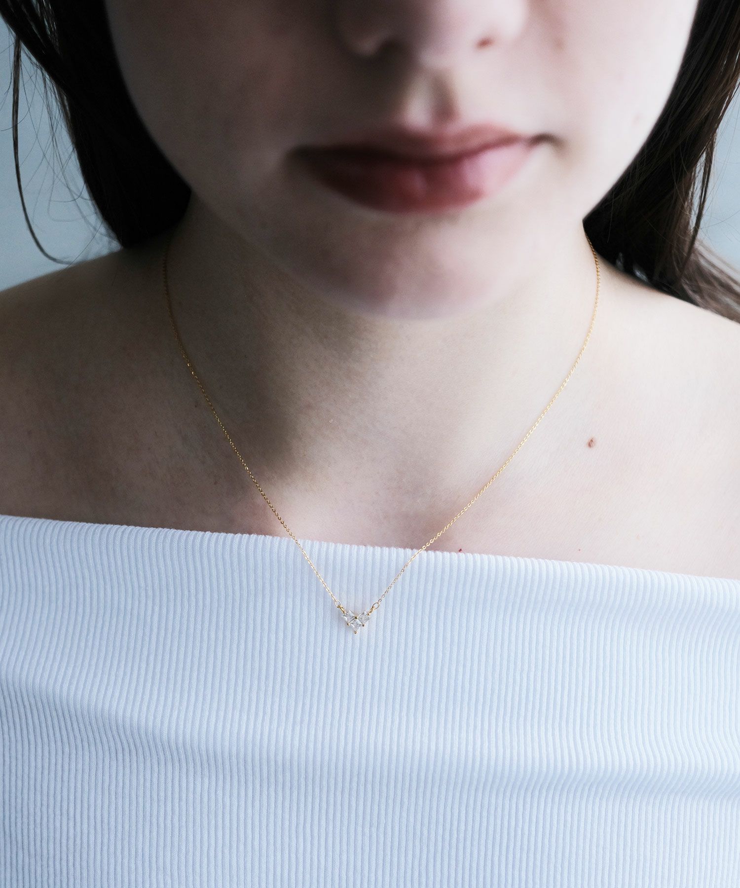 ストーンハートプチペンダント【MUK】