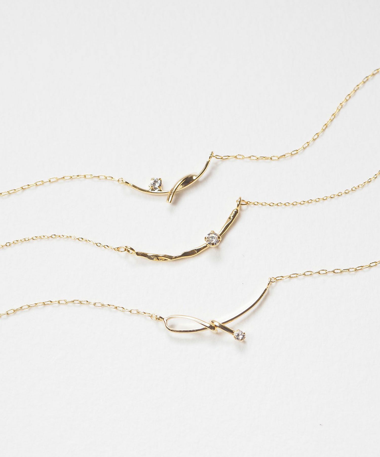 ノットラインプチペンダント【MUK】