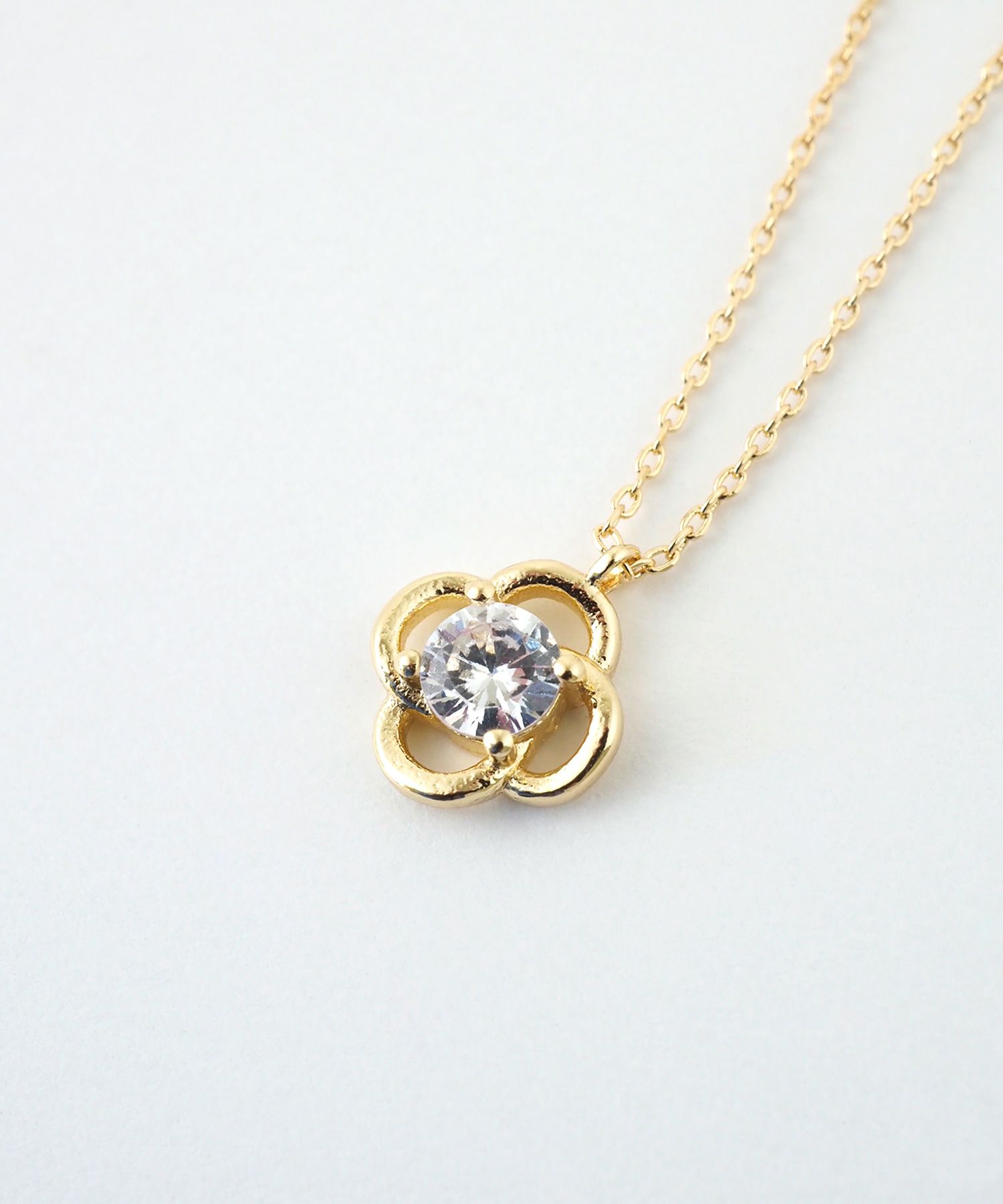 フラワーストーンプチペンダント【MUK】