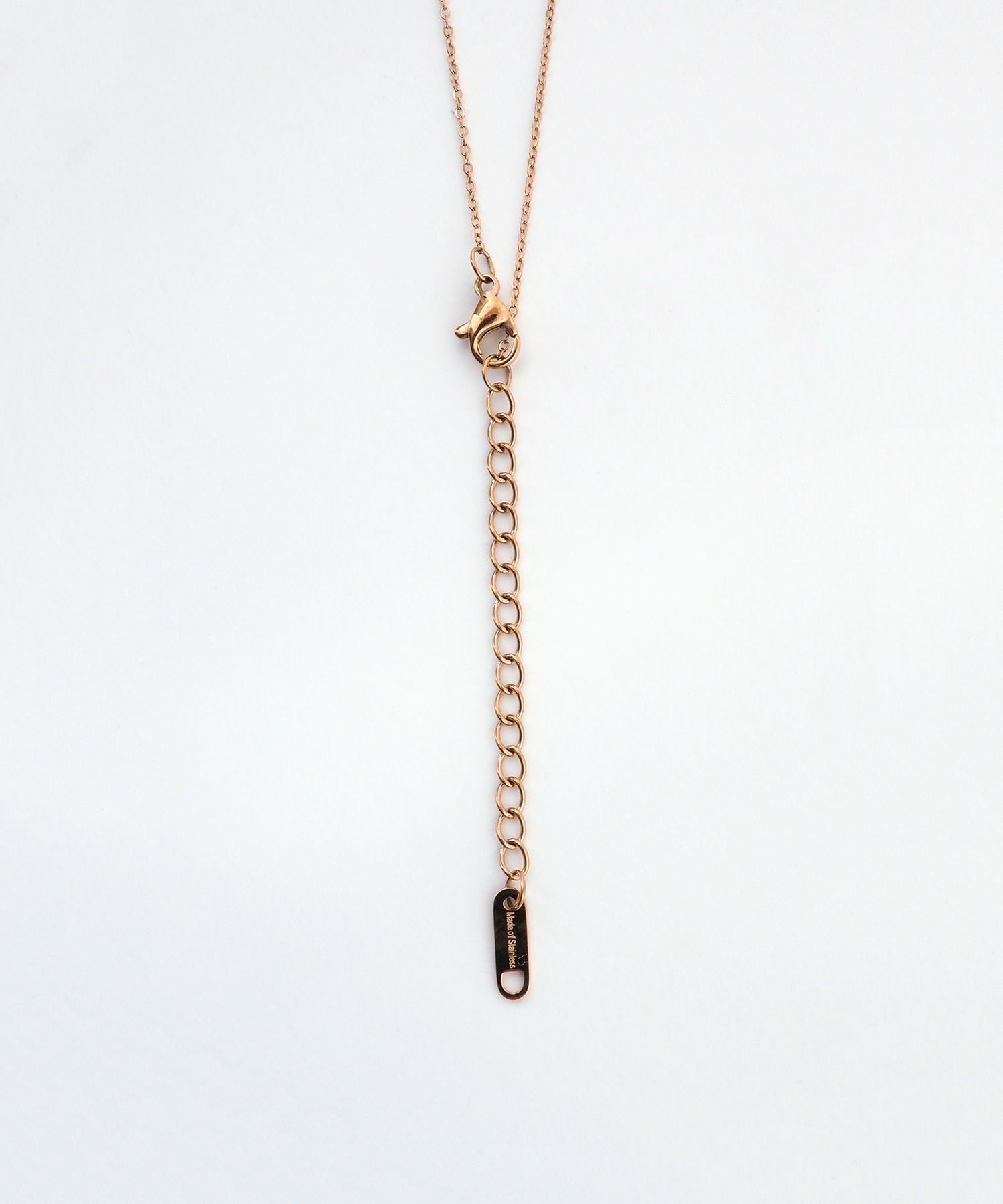 メタルドロップステンレスネックレス