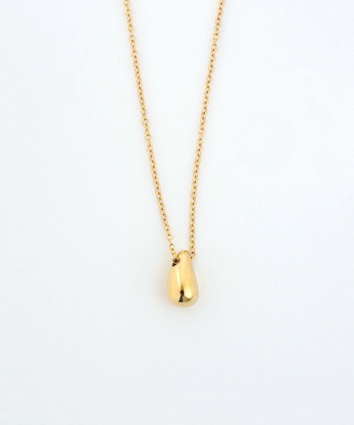 メタルドロップステンレスネックレス