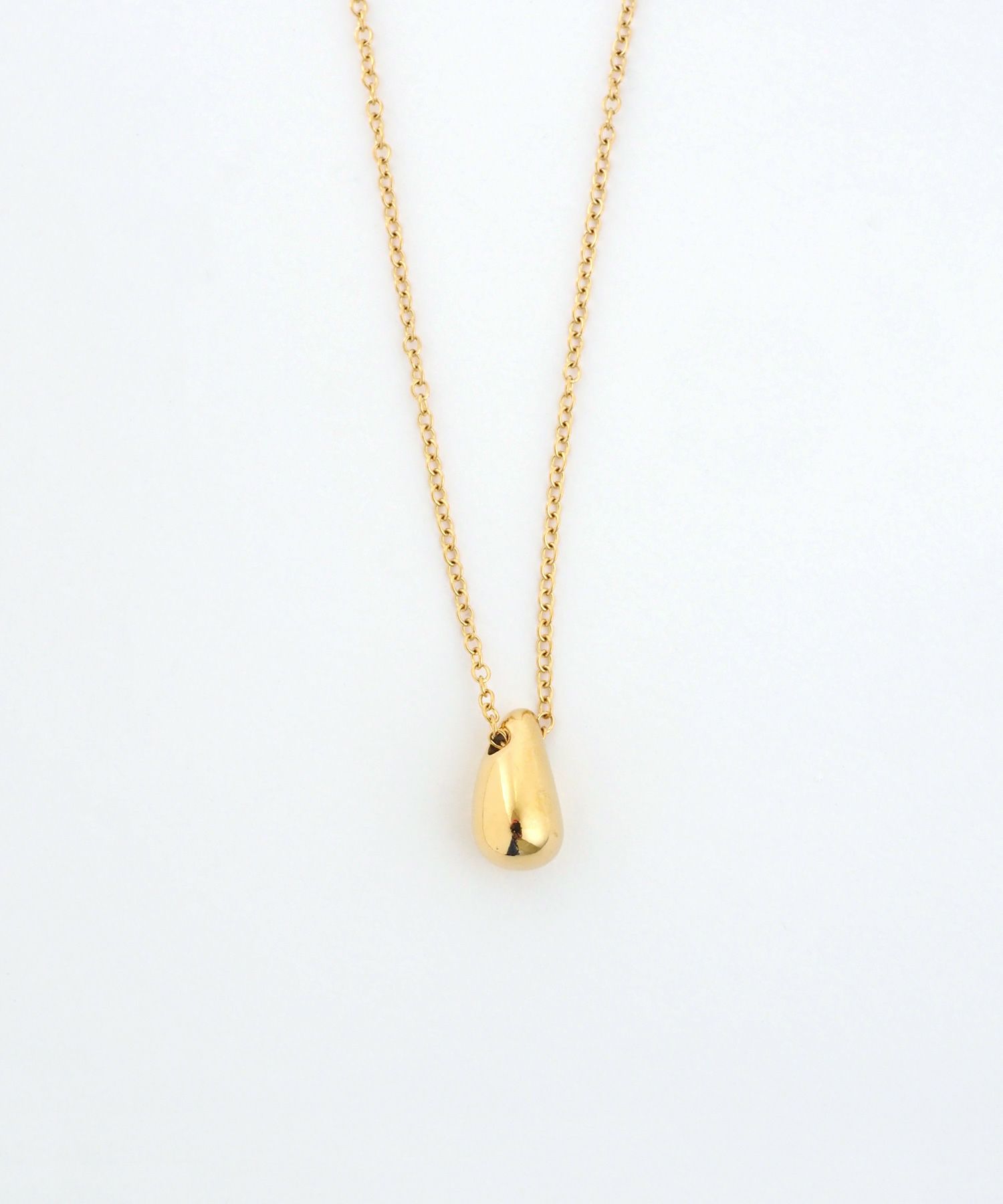 メタルドロップステンレスネックレス