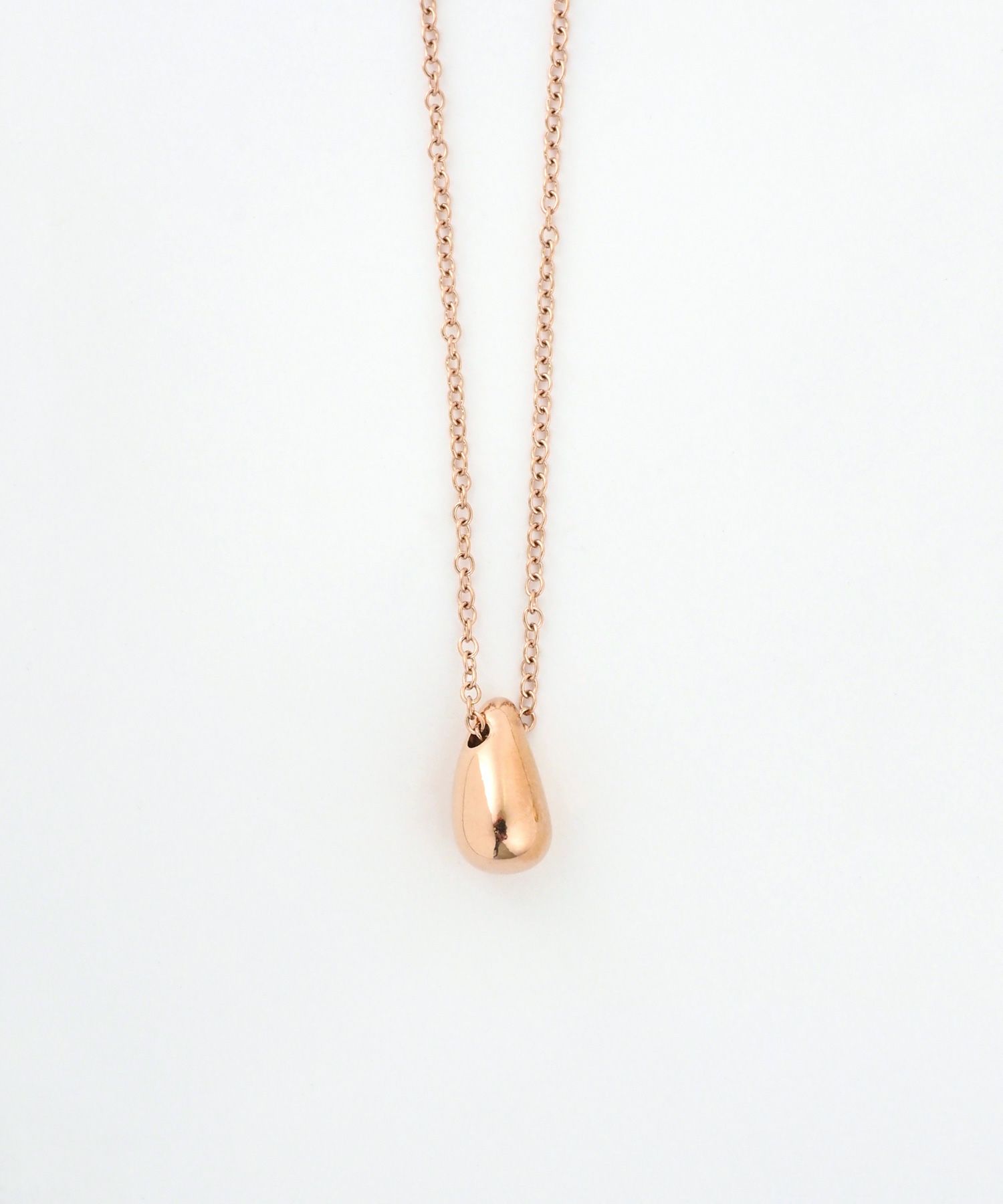 メタルドロップステンレスネックレス