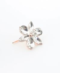 ビジューフラワーポニーフック