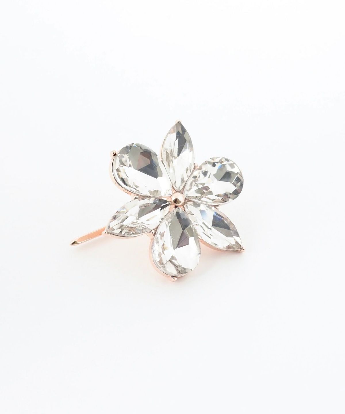 ビジューフラワーポニーフック