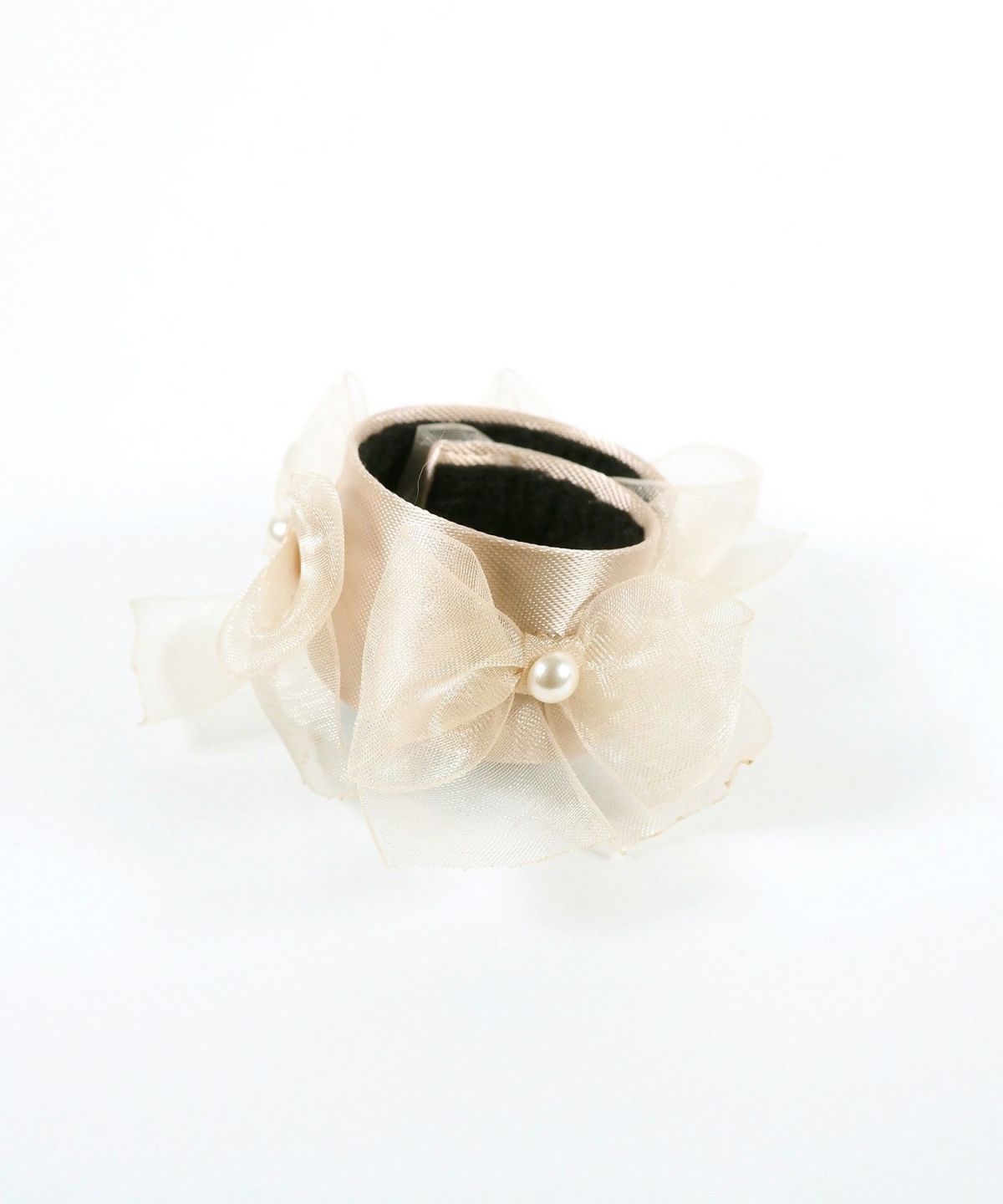 シアーリボンフック付きシュフィー