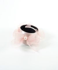 シアーリボンフック付きシュフィー