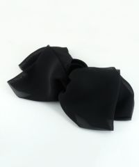 シフォンボリュームリボンフック付きシュフィー