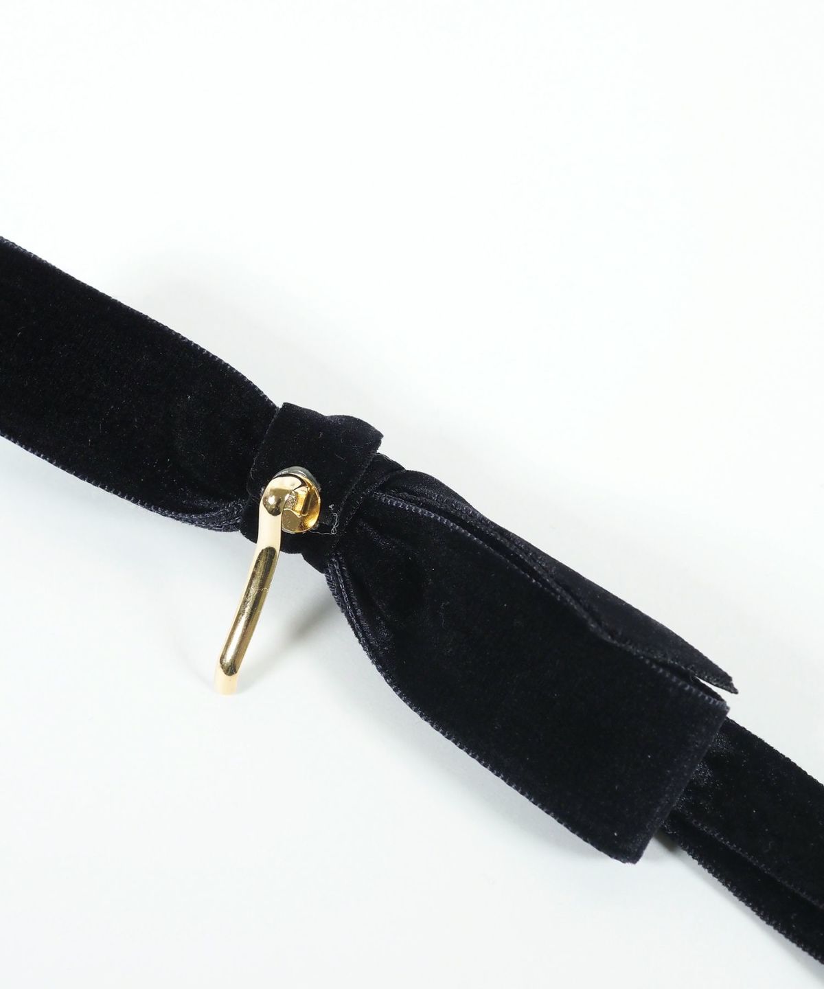 アシメロングリボンポニーフック