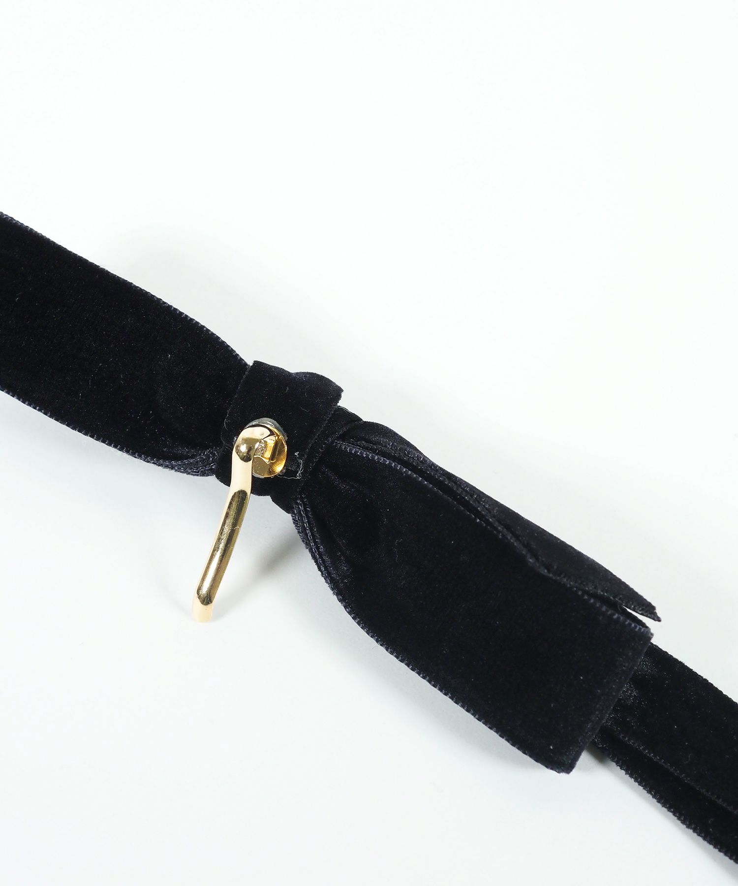 アシメロングリボンポニーフック