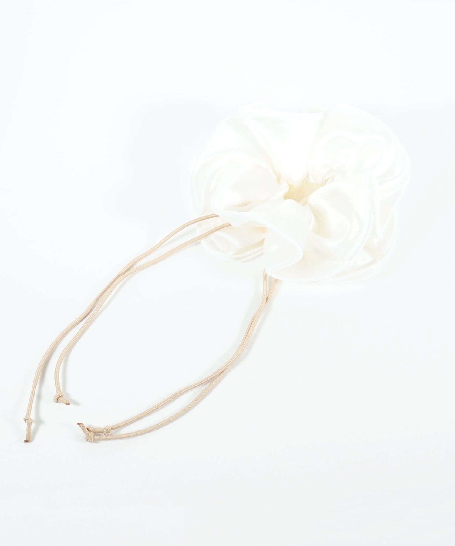 オーガンジードローコードシュシュ