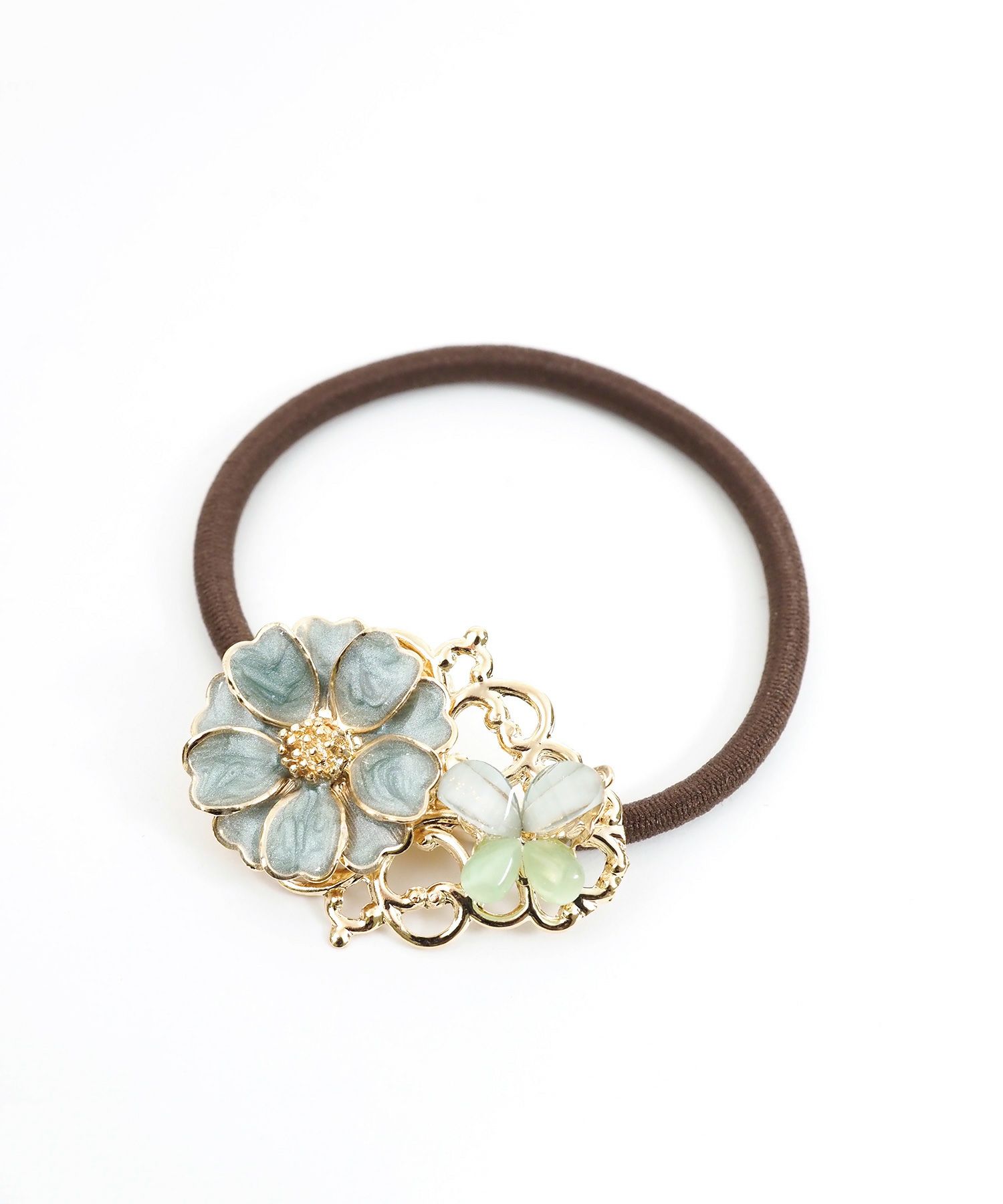 メタルフラワーマーブルポニー