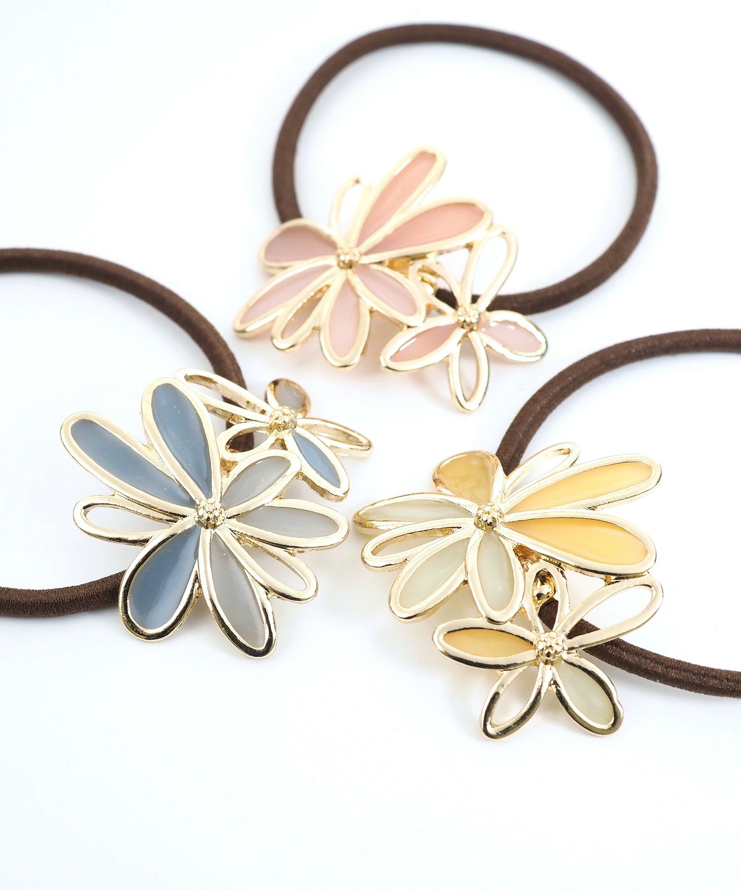 ダブルメタルフラワーポニー