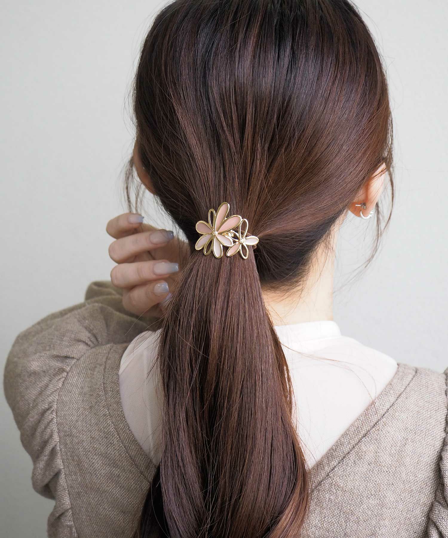 ダブルメタルフラワーポニー