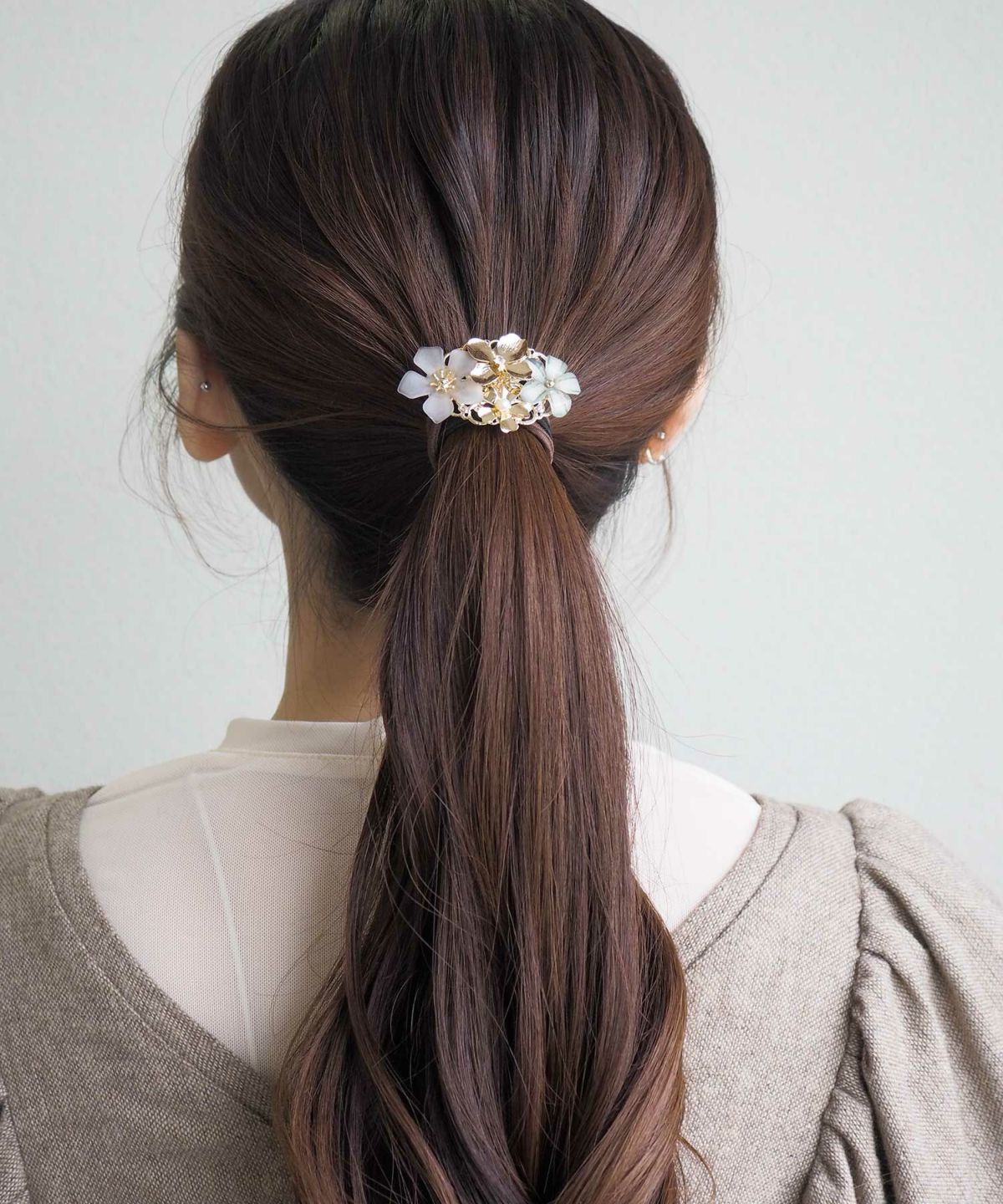 メタルフラワーブーケポニー