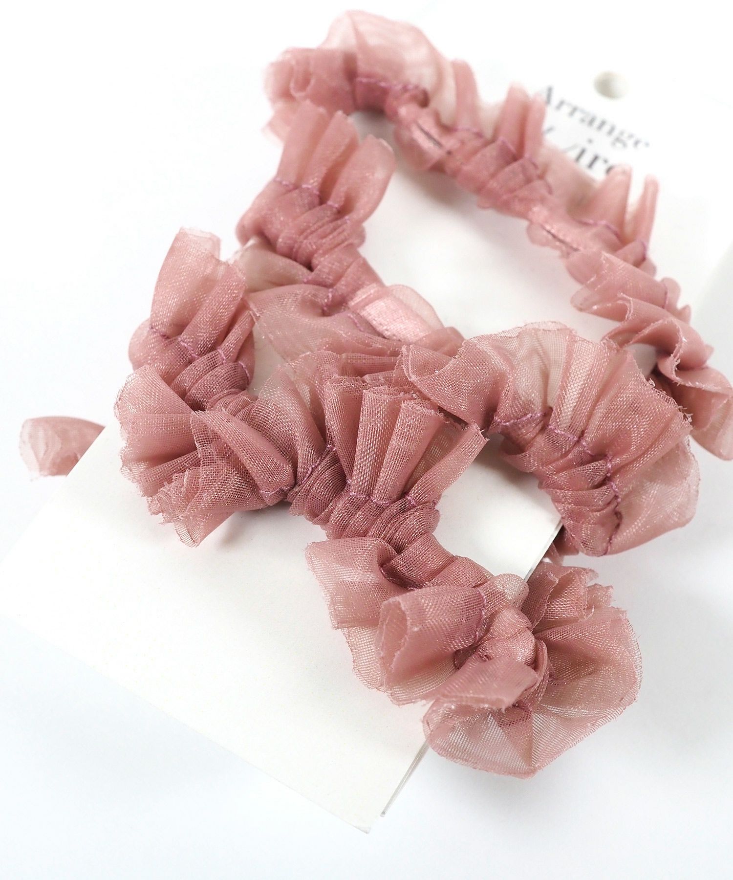 チュールワイヤーポニー