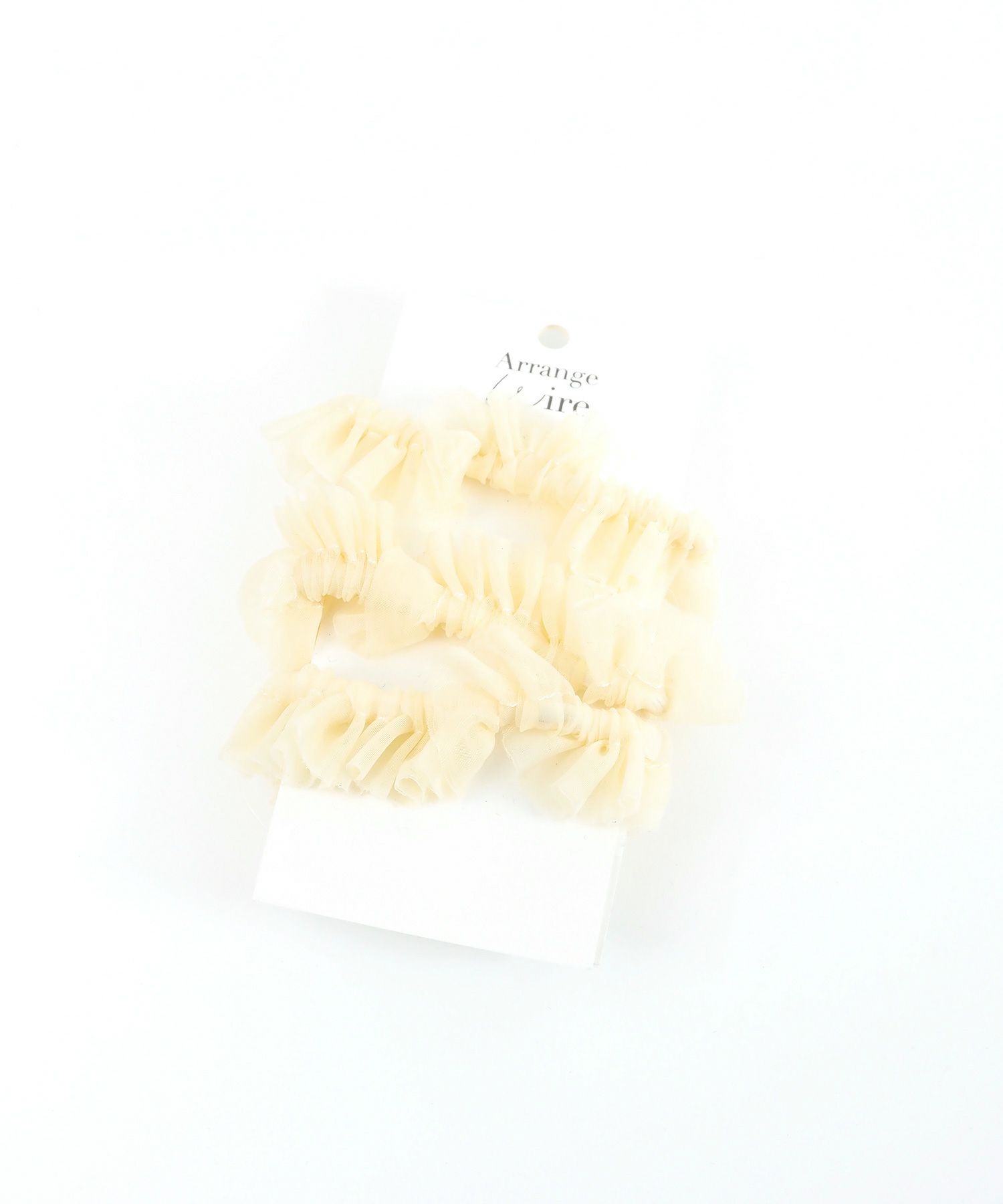 チュールワイヤーポニー