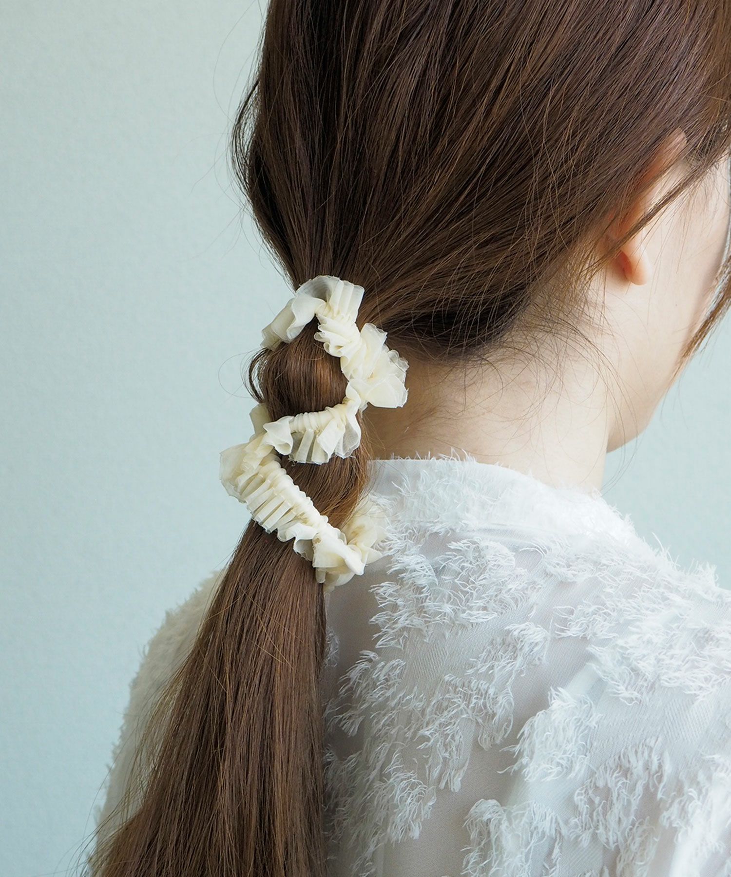 チュールワイヤーポニー