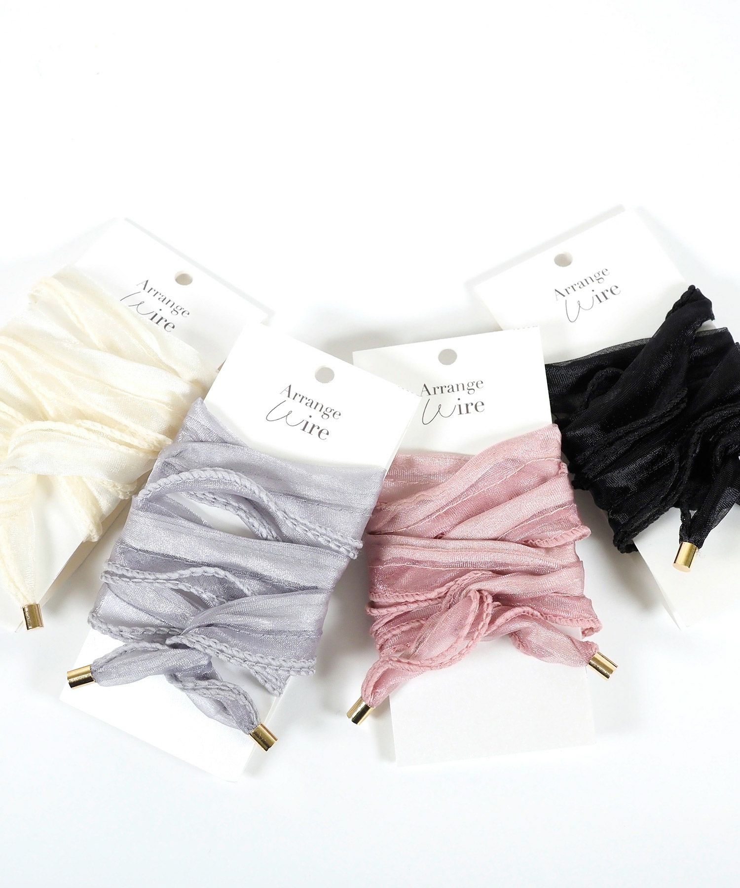 オーガンジーワイヤーポニー