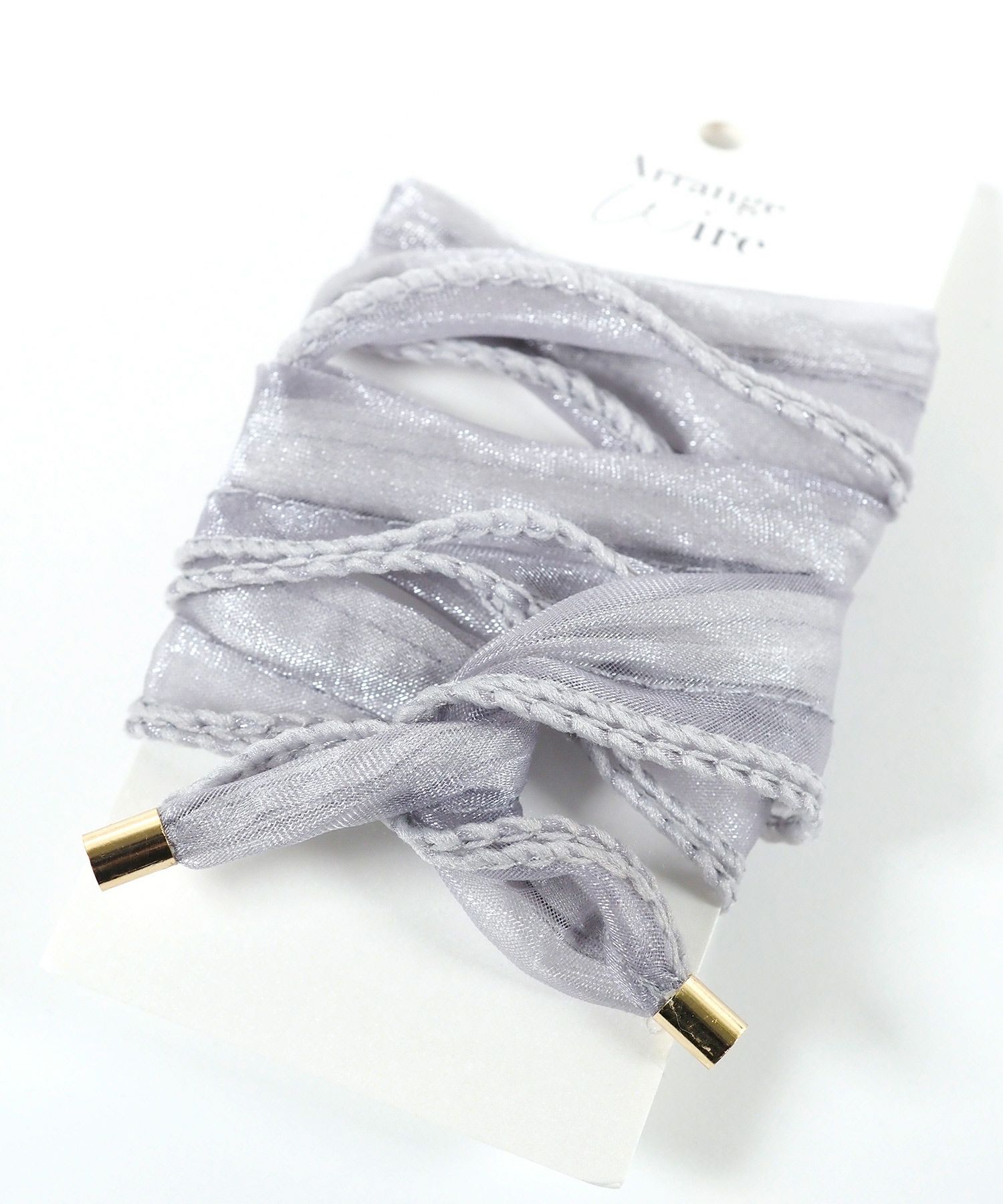 オーガンジーワイヤーポニー