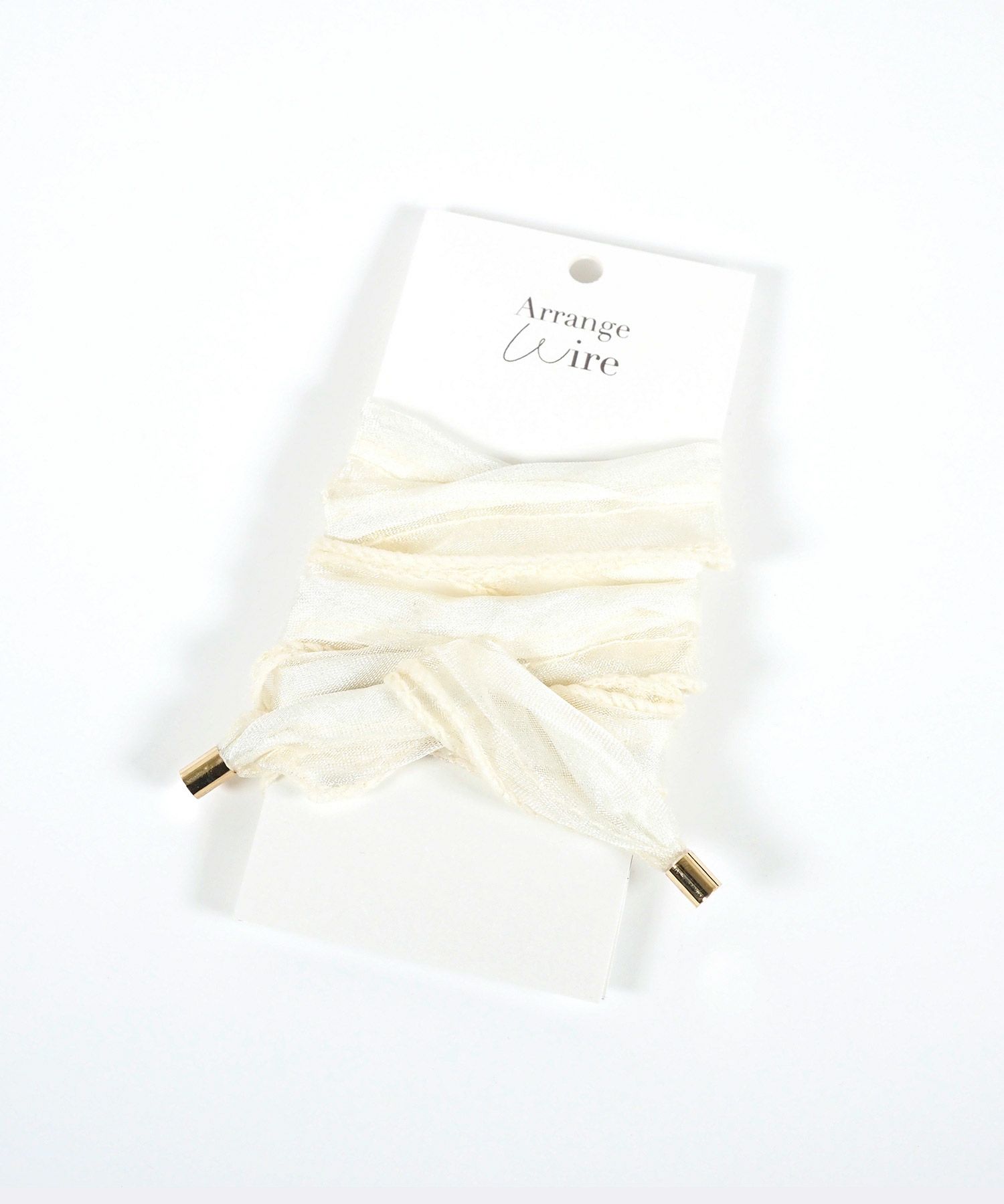 オーガンジーワイヤーポニー