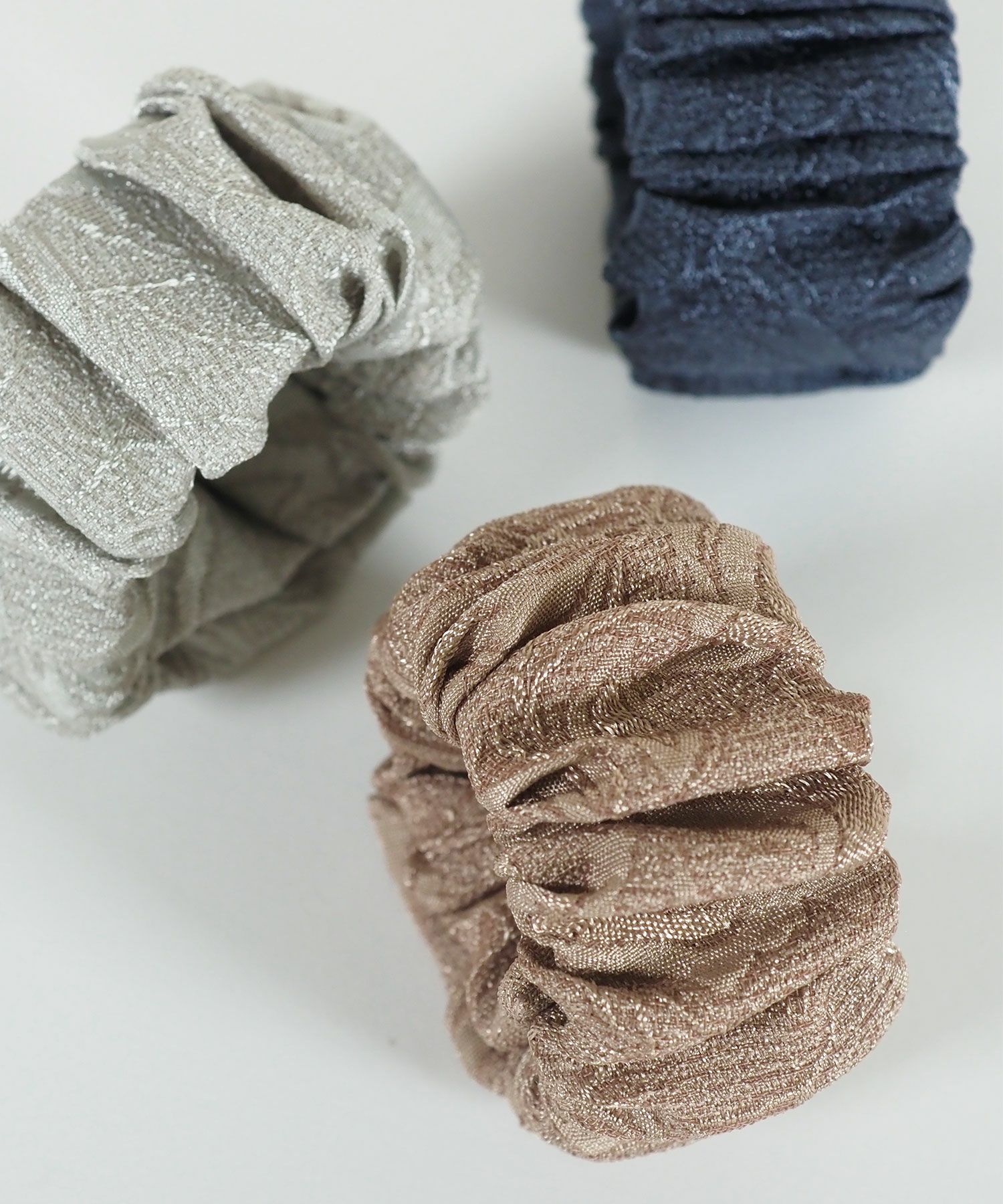 くるっとまきつくジャガードシュフィー