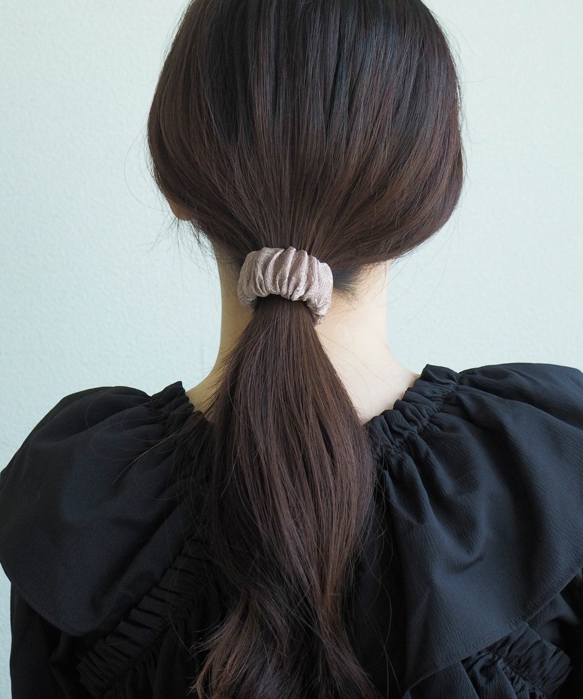 くるっとまきつくジャガードシュフィー