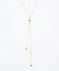 ループタイサージカルステンレスネックレス