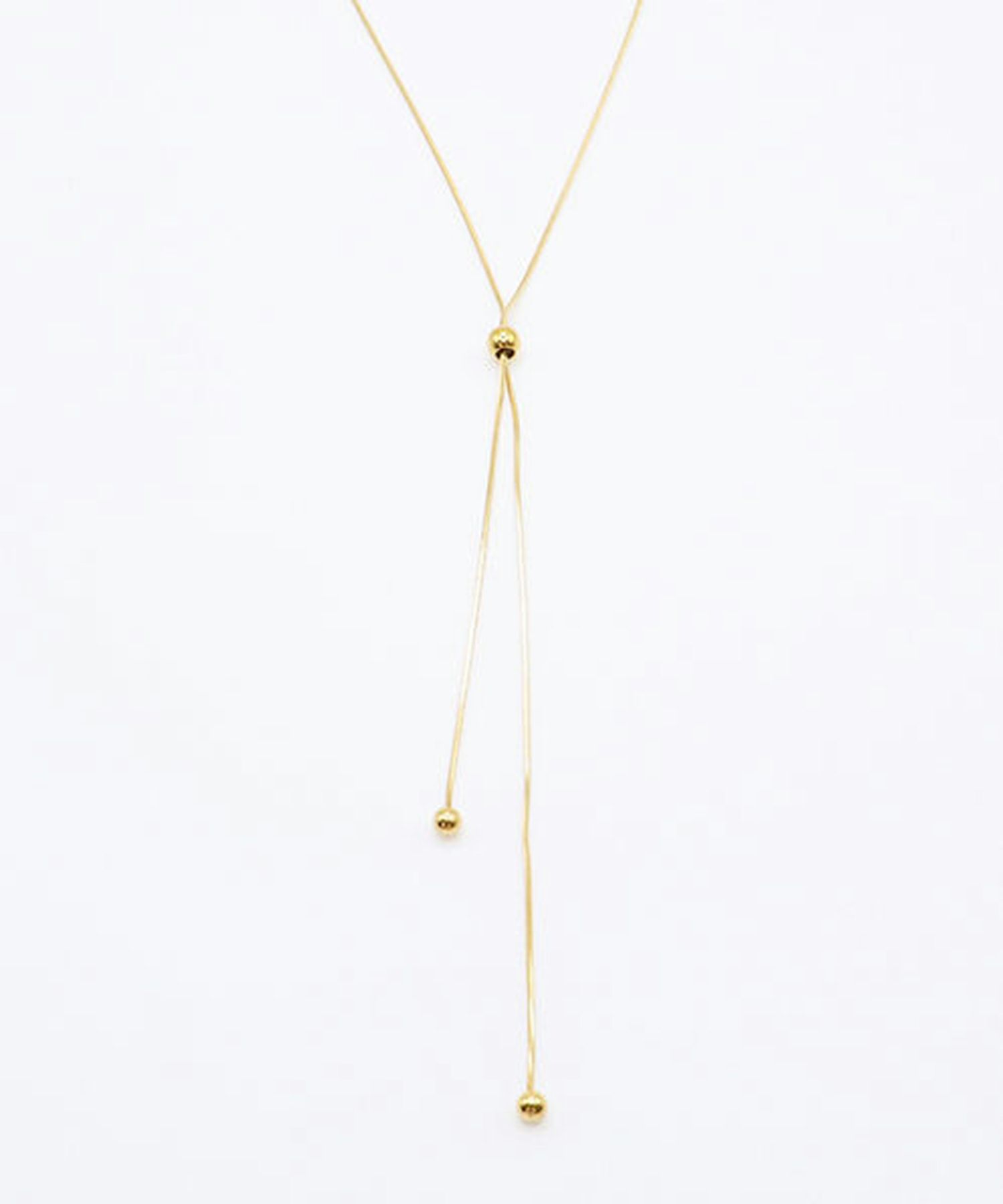 ループタイサージカルステンレスネックレス