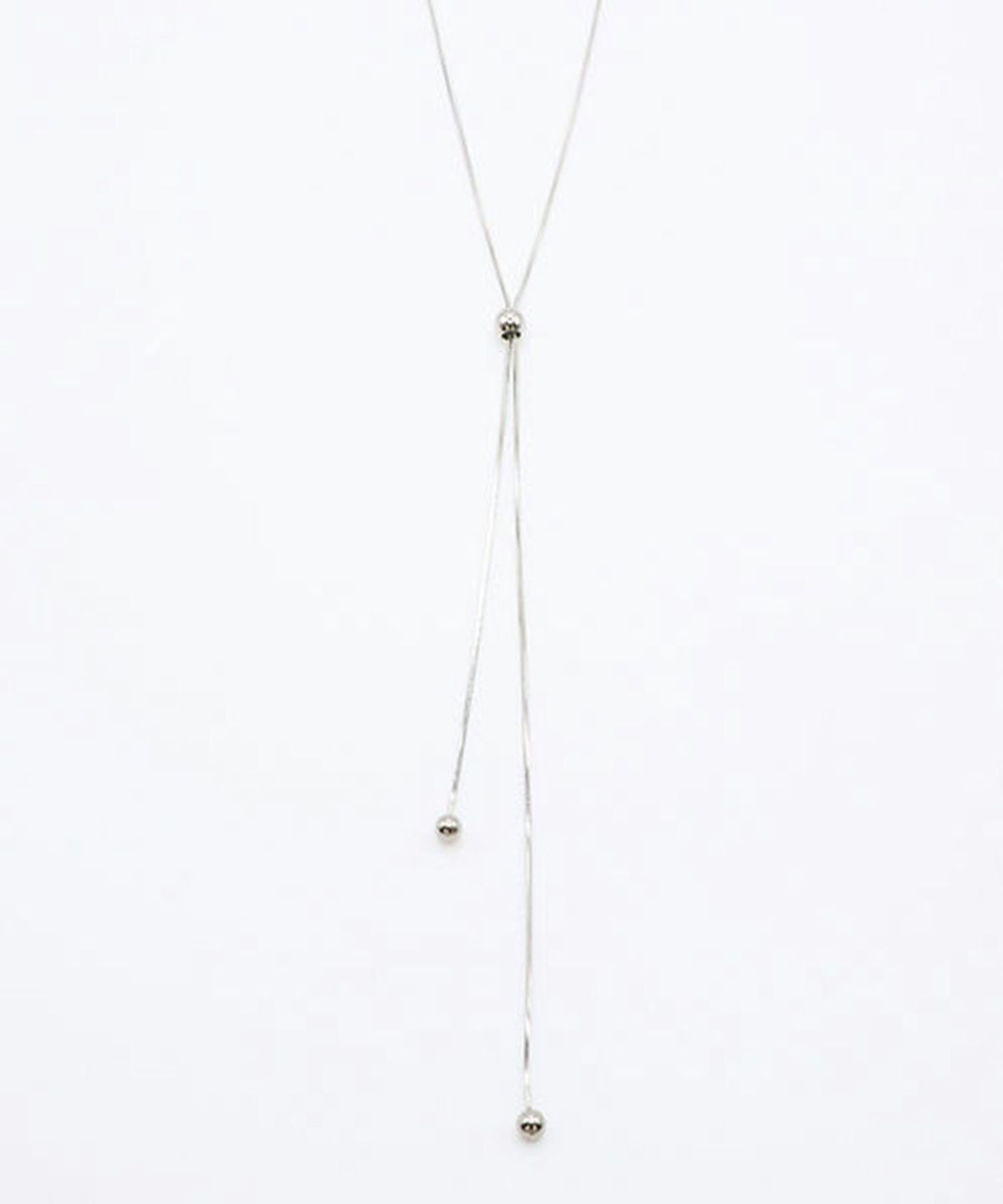 ループタイサージカルステンレスネックレス