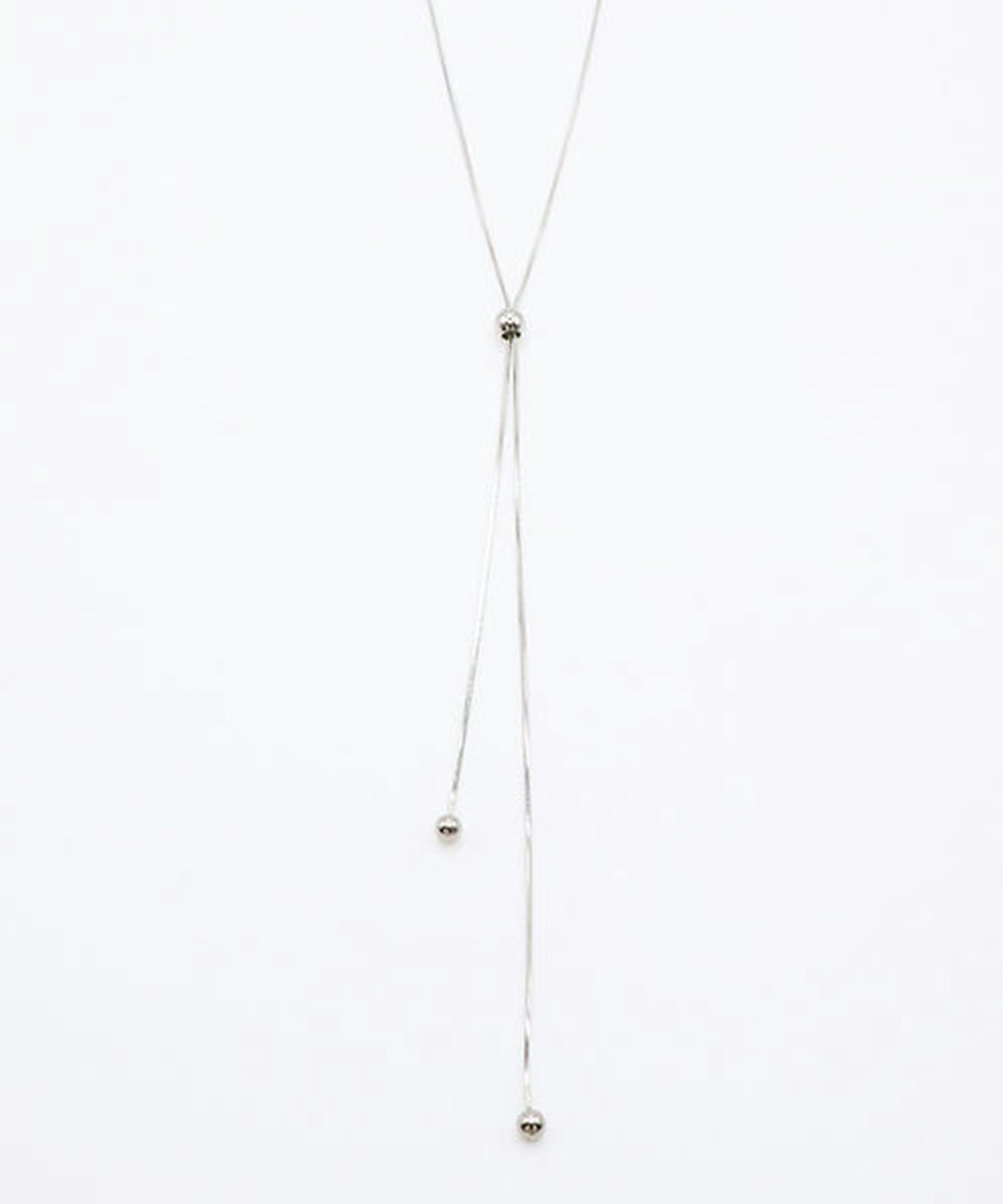 ループタイサージカルステンレスネックレス