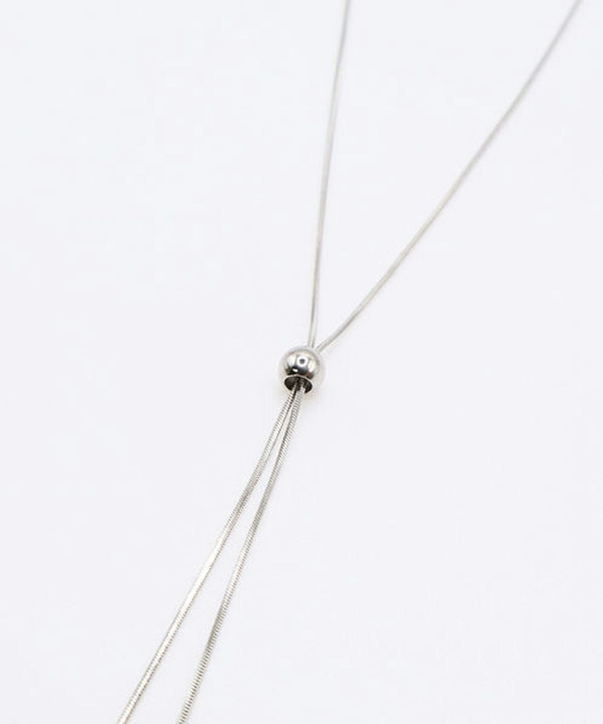 ループタイサージカルステンレスネックレス