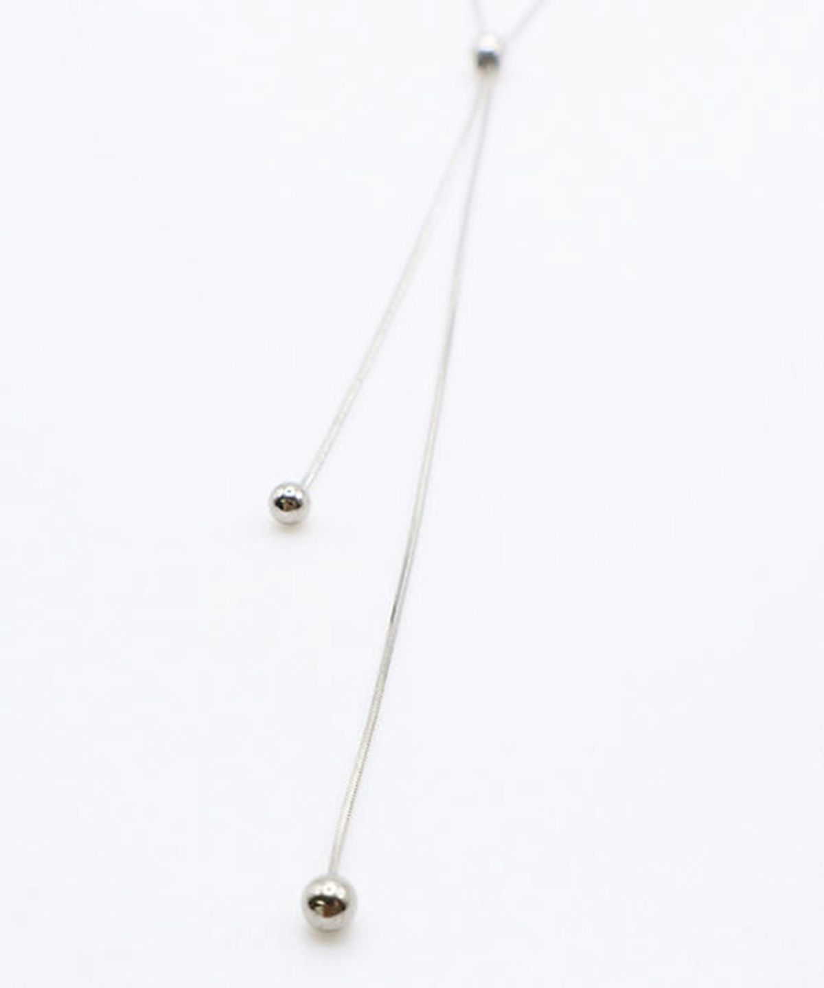 ループタイサージカルステンレスネックレス