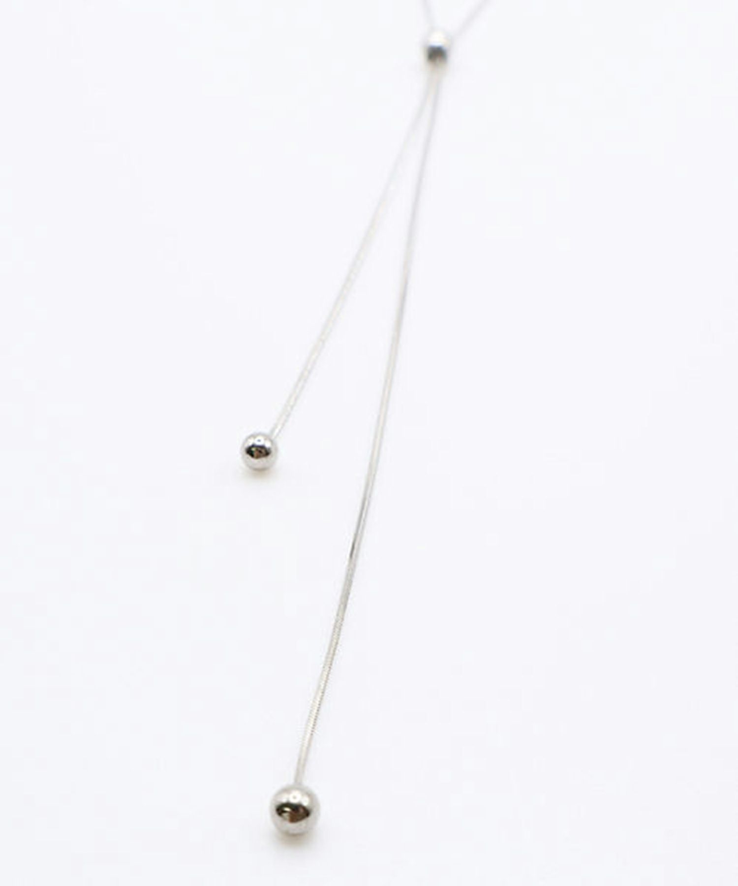 ループタイサージカルステンレスネックレス