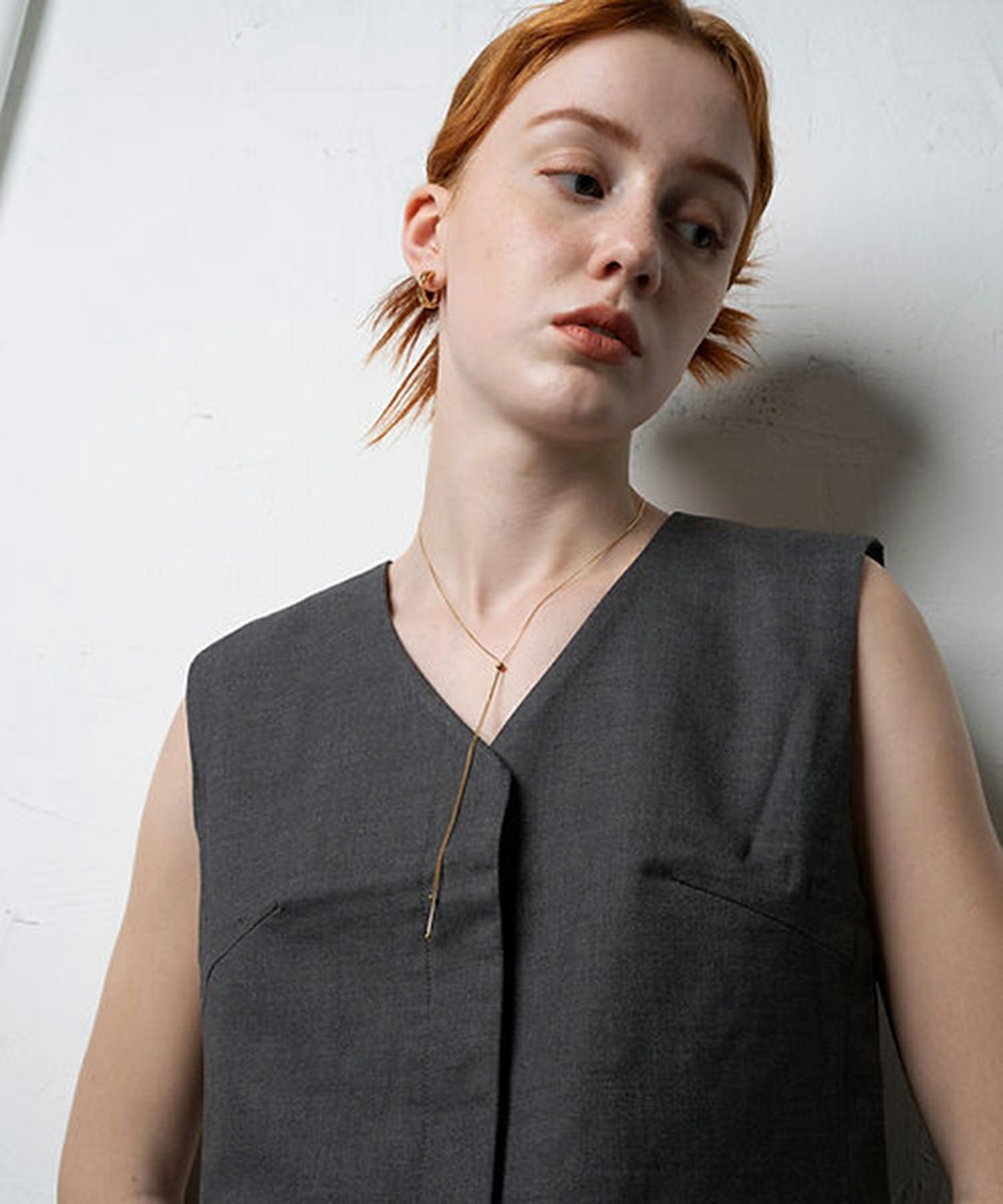 ループタイサージカルステンレスネックレス