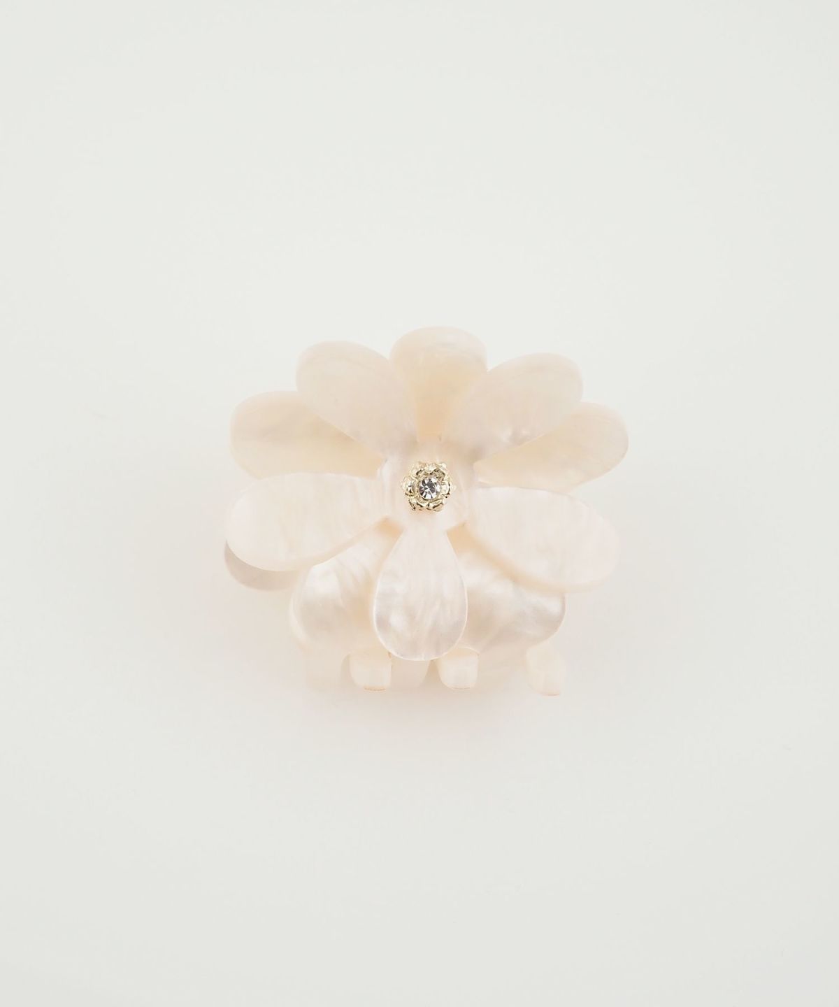 フラワービジューバンスクリップ