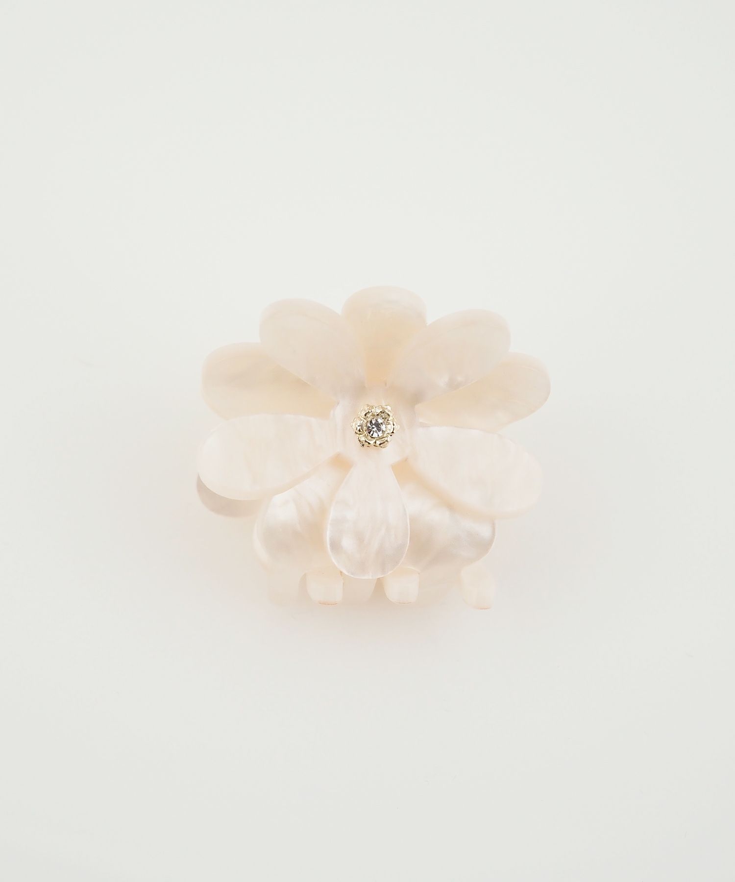 フラワービジューバンスクリップ