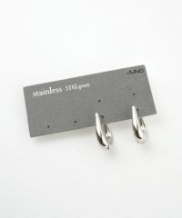 Uラインステンレスポストピアス