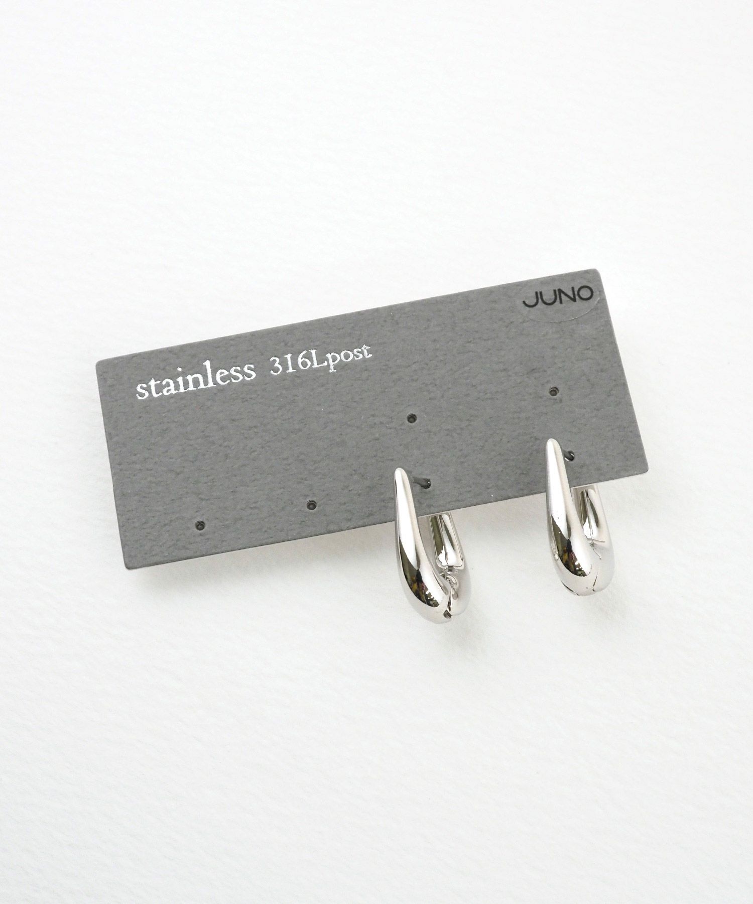 Uラインステンレスポストピアス