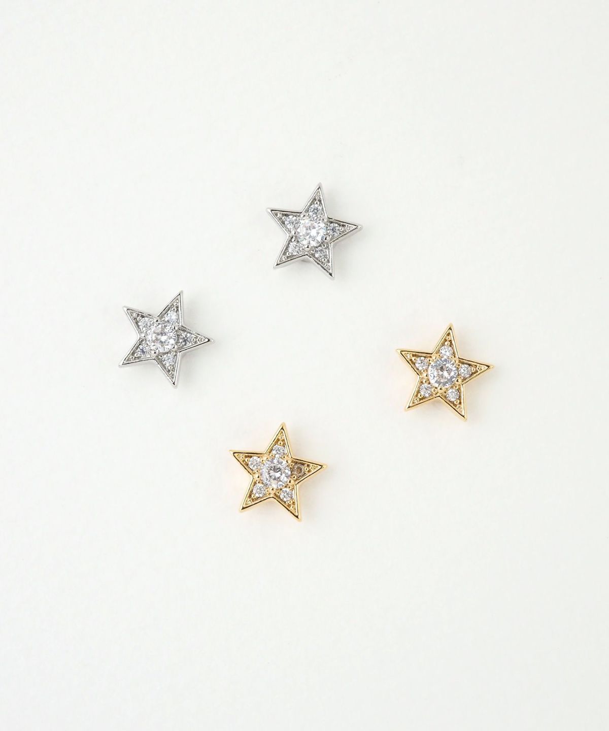 キュービックスターマグネットイヤリング