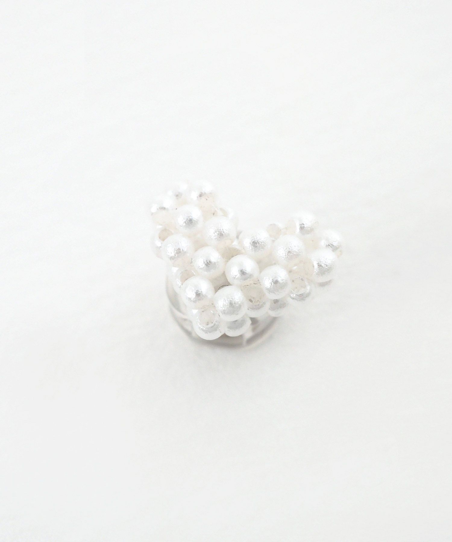 パールデザインマグネットイヤリング