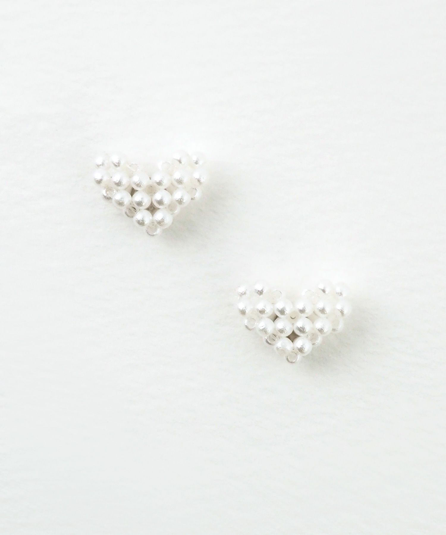 パールデザインマグネットイヤリング