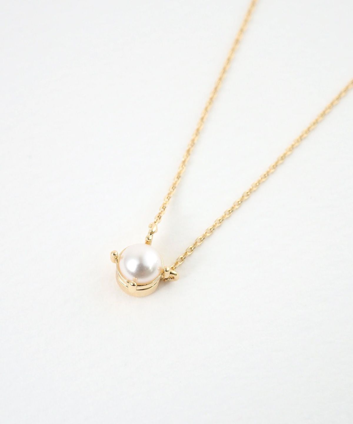 一粒パールマグネットネックレス
