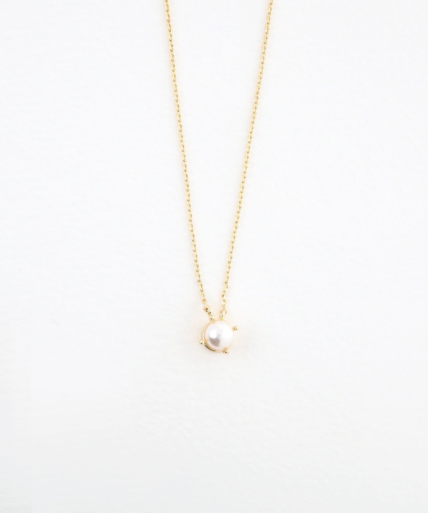 一粒パールマグネットネックレス