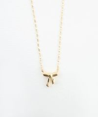 リボンマグネットネックレス