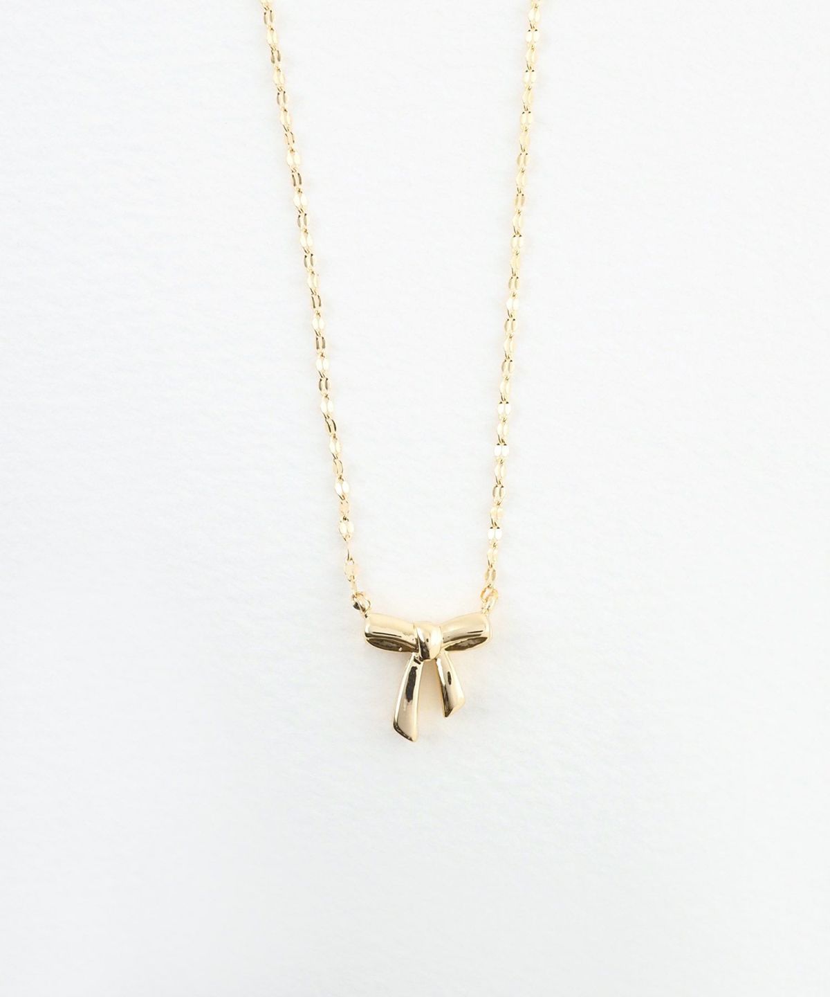 リボンマグネットネックレス