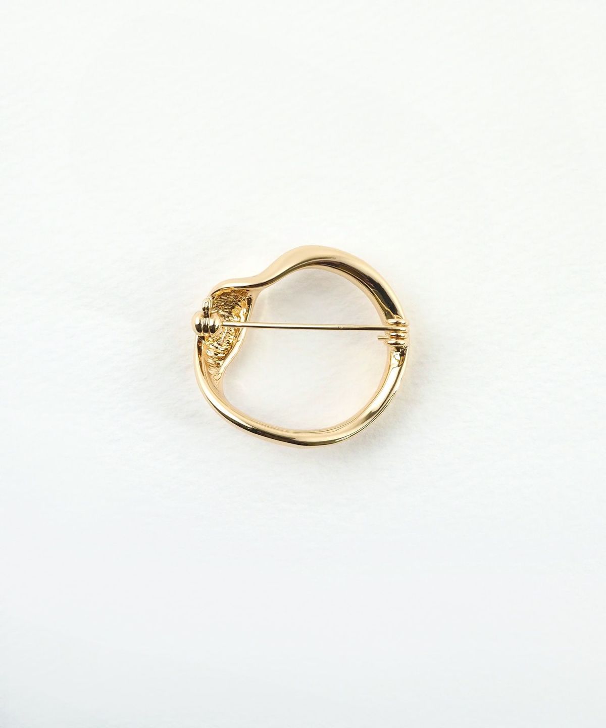 ニュアンスサークルブローチ