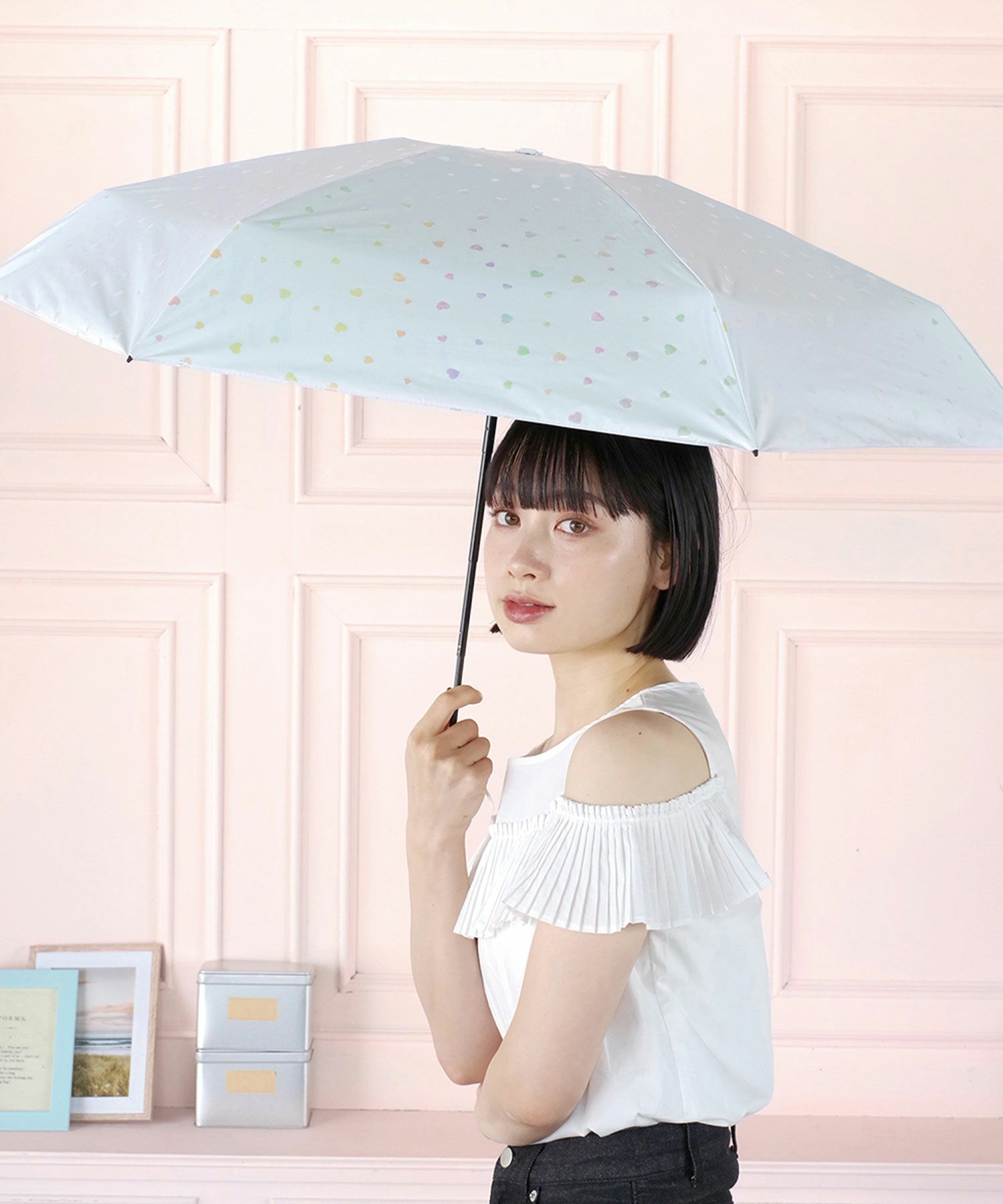 ポケラ遮光ハート５段ミニ