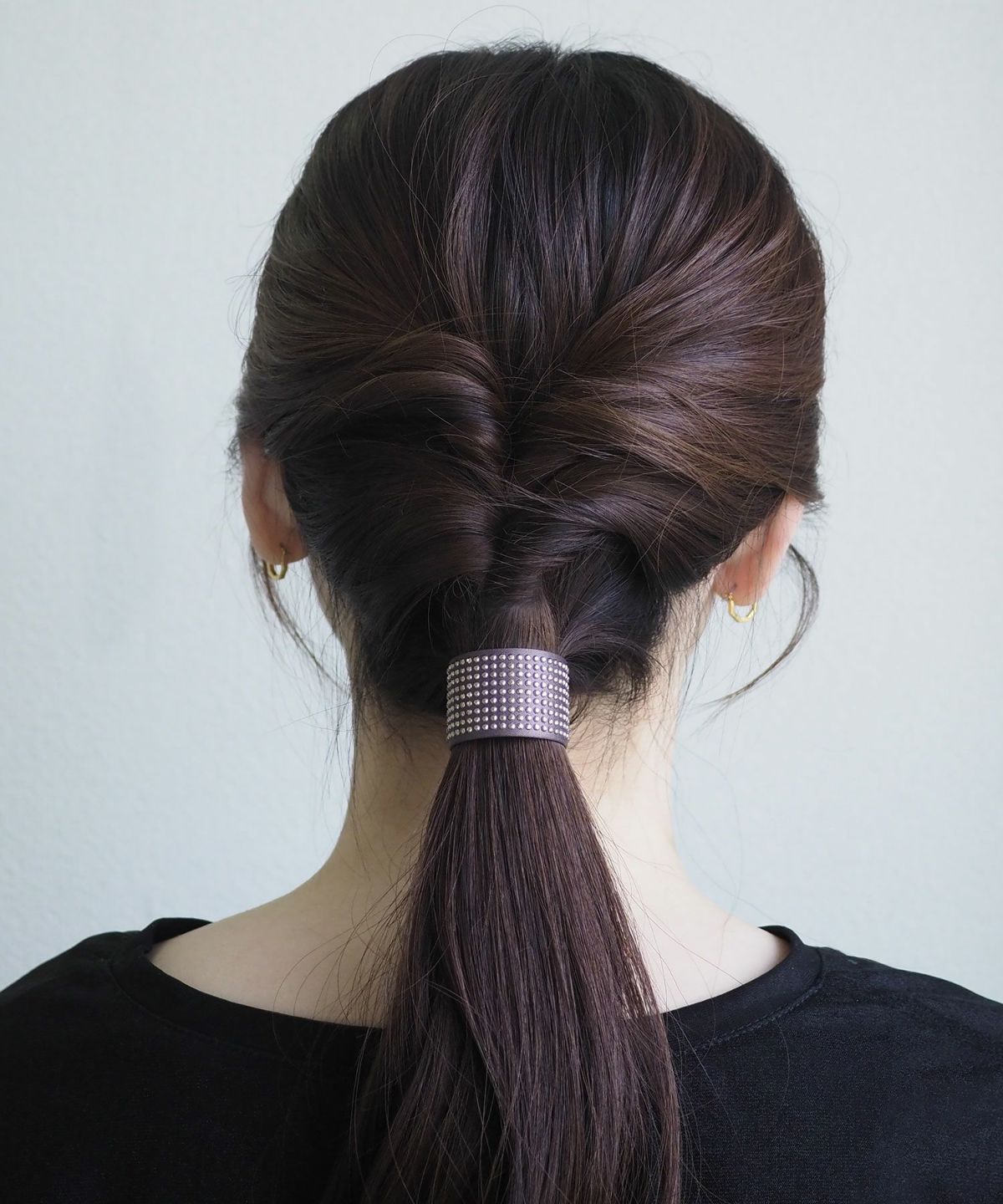 くるっとまきつくスタッズシュフィー